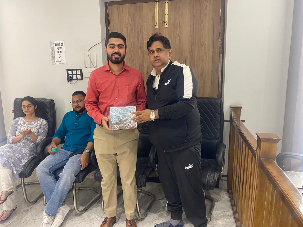 सत्येंद्र चंद गुड़िया लॉ कॉलेज में करियर ऑपर्च्युनिटी पर अतिथि व्याख्यान का आयोजन